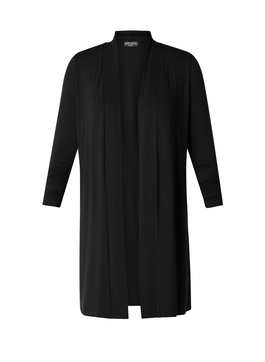 

Вязаный кардиган BASE LEVEL Knit Cardigan Yayla, черный