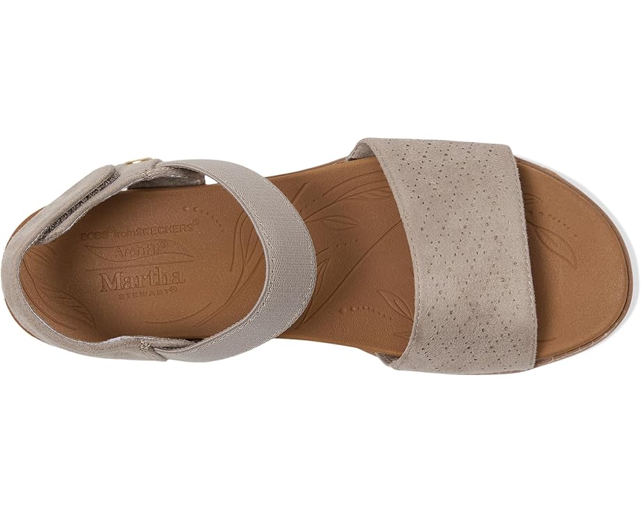Туфли BOBS from SKECHERS Martha Stewart Arch Fit Beach Kiss-Beyond Chic, серо-коричневый — фото 2