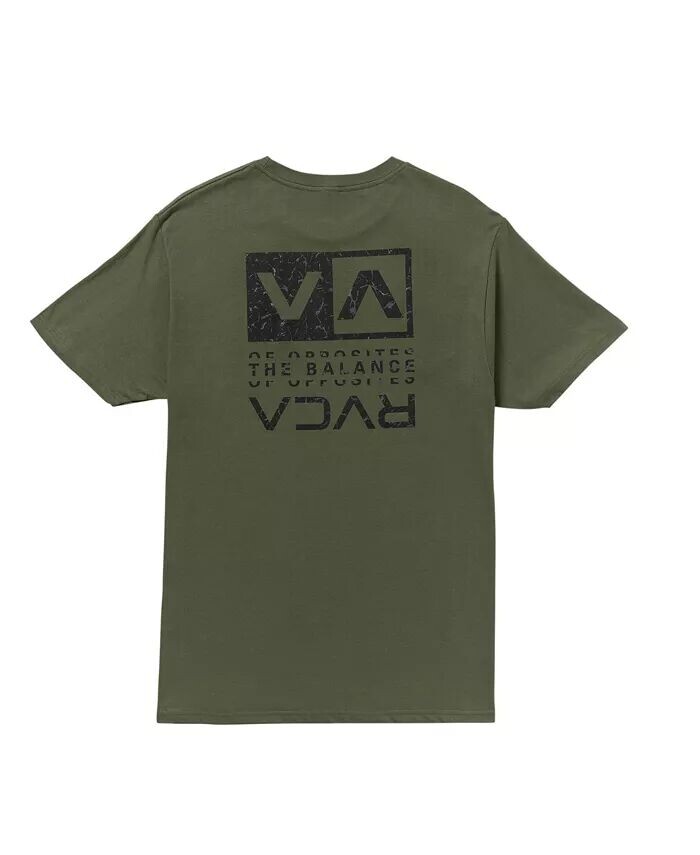 

Мужские футболки с отражающим эффектом Bar RVCA, зеленый