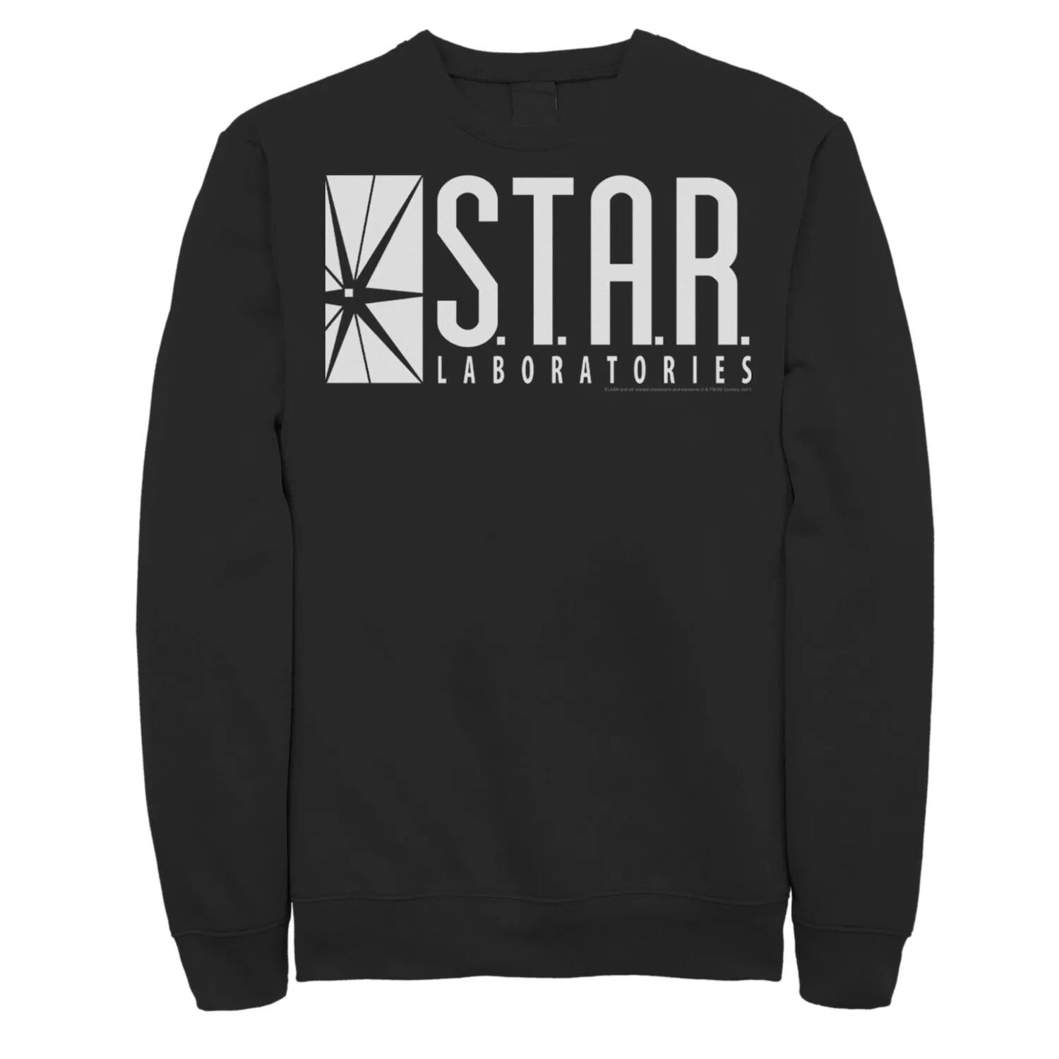 

Мужской свитшот с логотипом Flash Star Labs Licensed Character