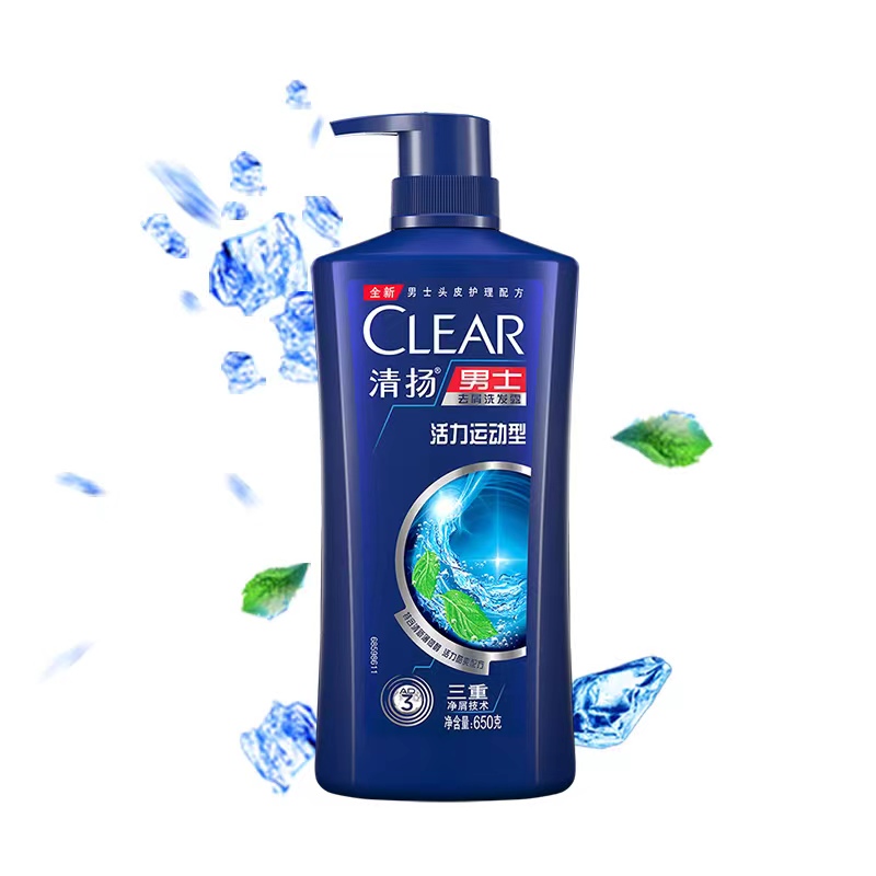 Мужской шампунь от перхоти Clear Men Cool Sport Menthol, 500 г*2 — фото 4