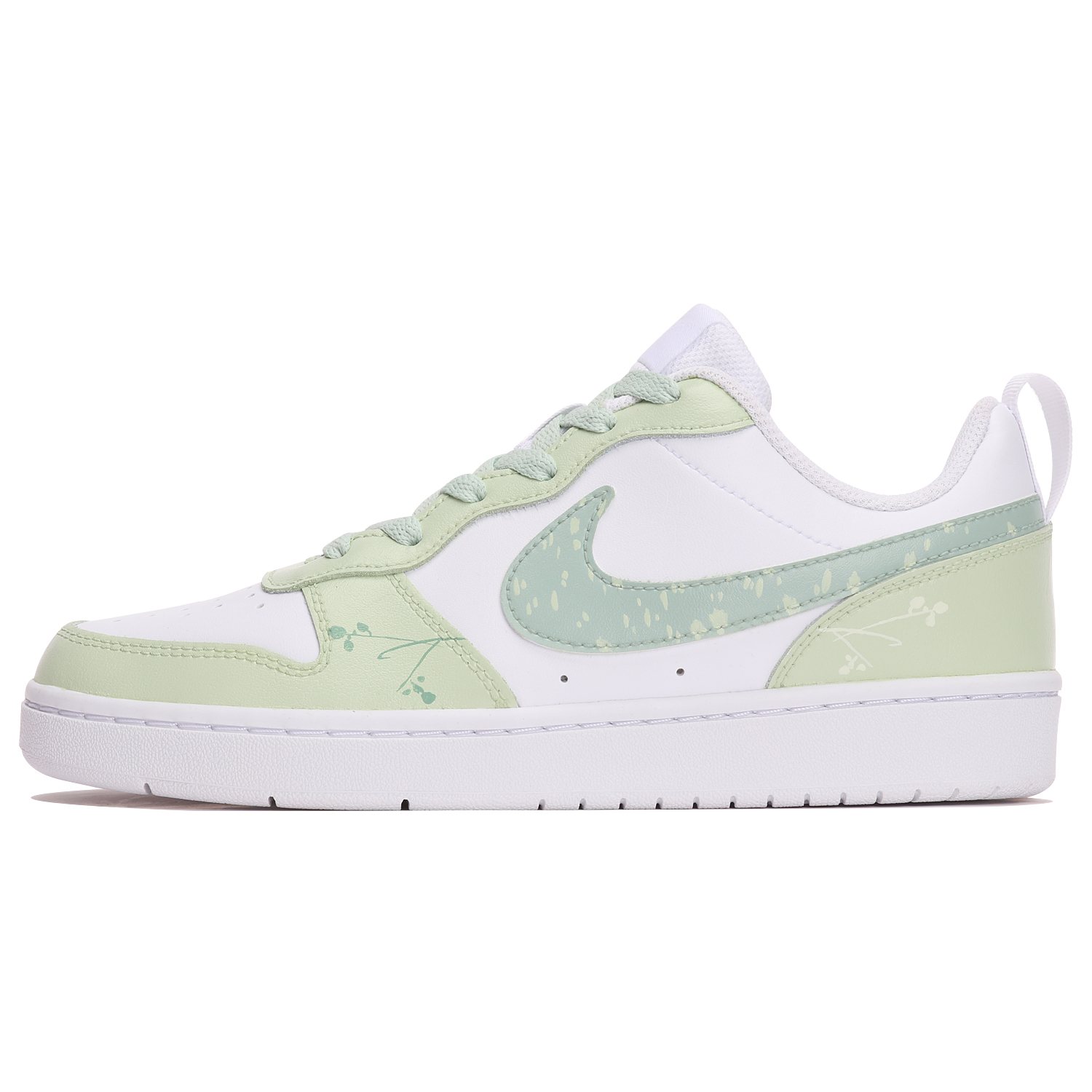 

Женские кроссовки для скейтбординга Nike Court Borough Low, Green/White