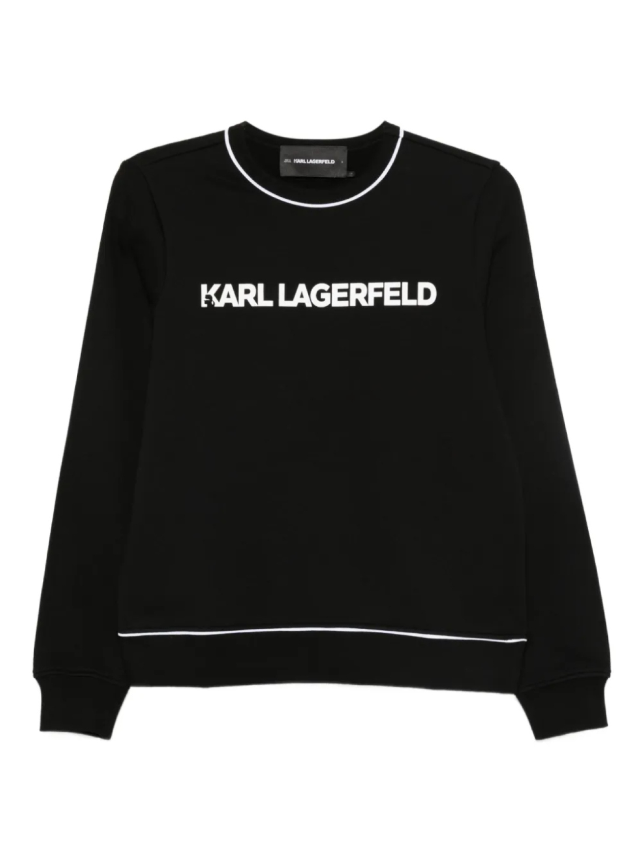 

Толстовка с логотипом Karl Lagerfeld, черный