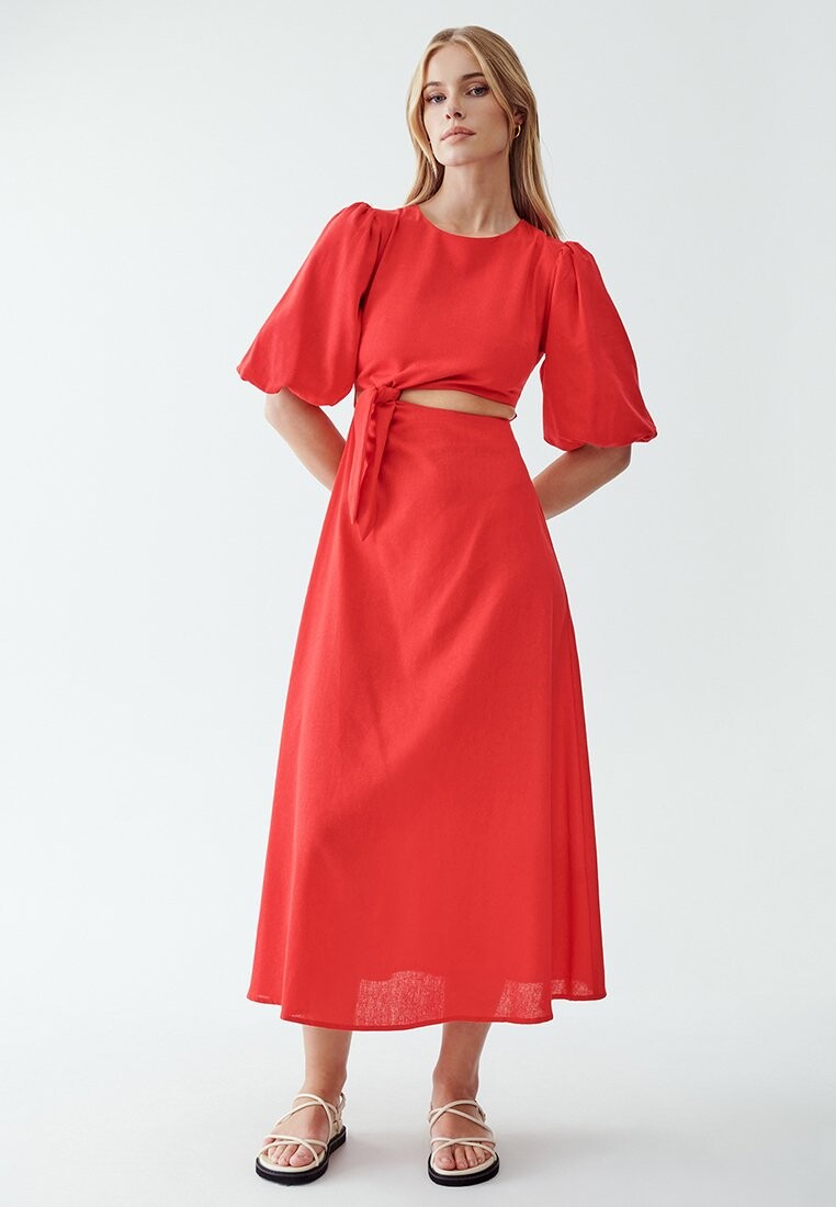 

Повседневное платье ROSY MIDI CALLI, красный