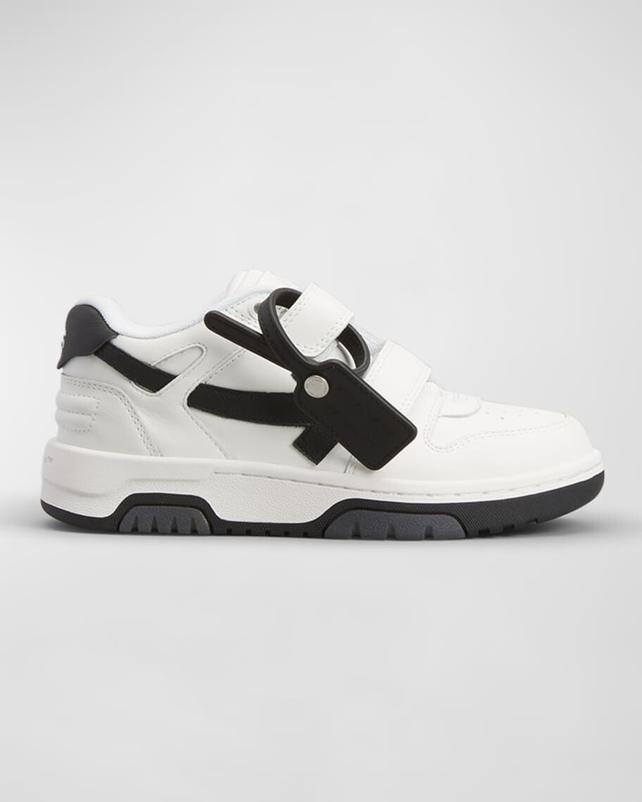 

Детские кожаные кроссовки Out Of Office, размер малыш/дети Off-White