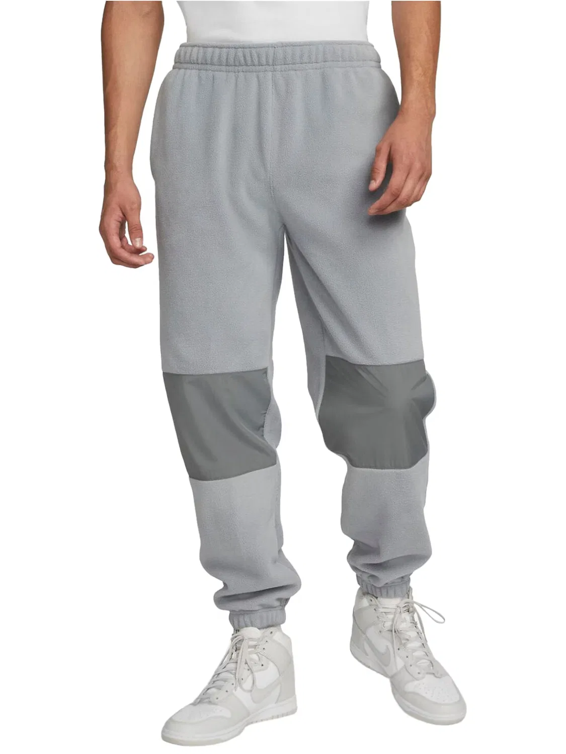 Спортивные брюки Nike Regular Workout Pants Club серого цвета