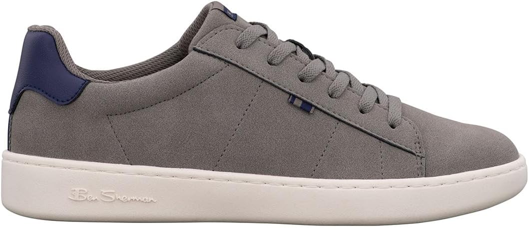 Мужские модные кроссовки Hampton Ben Sherman, белый/синий/угольный — фото 2