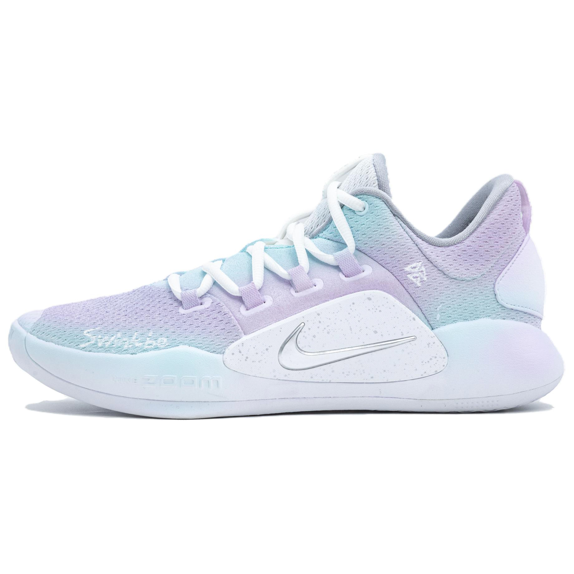 

Nike Баскетбольные кроссовки Hyperdunk X Amethyst Fantasy с амортизацией, износостойкие, низкие, мужские, цвет синий, фиолетовый