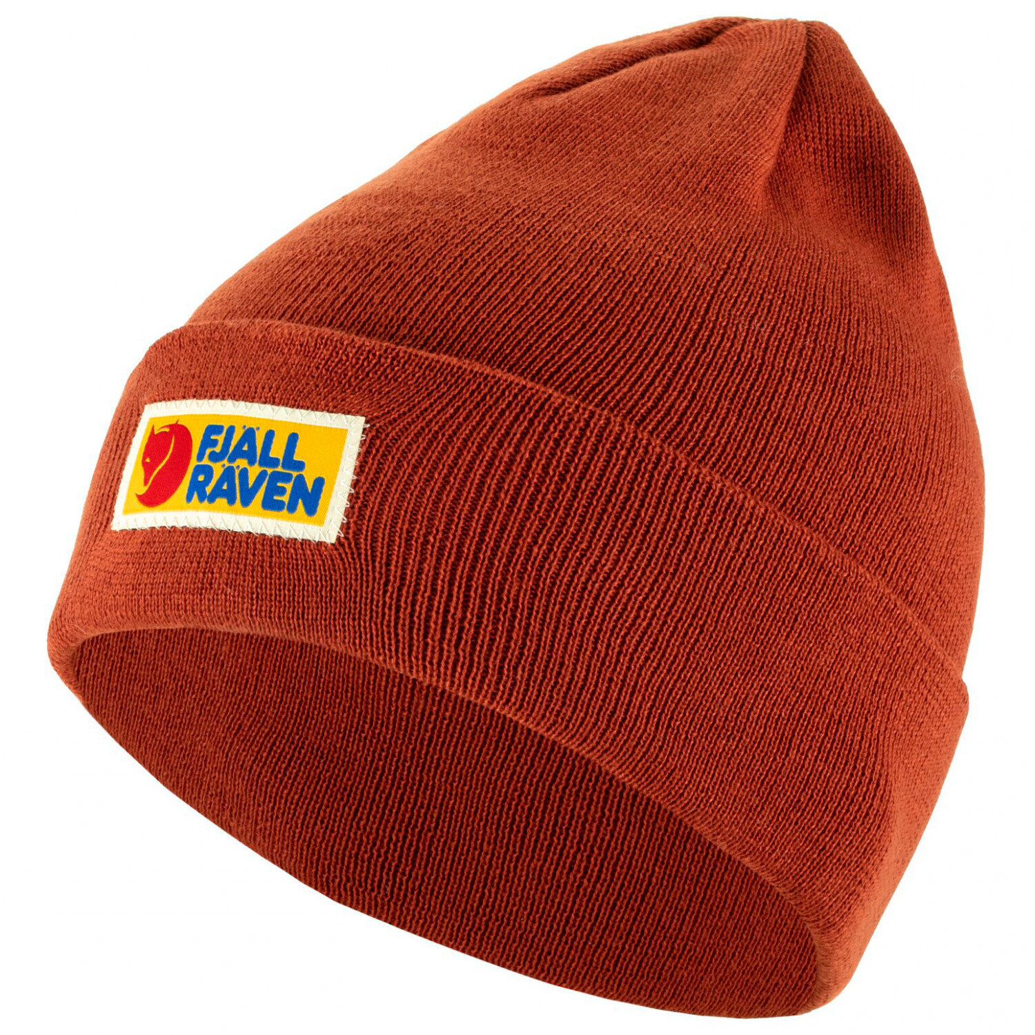 

Шапка Fjällräven Vardag Classic Beanie, цвет Terracotta Brown