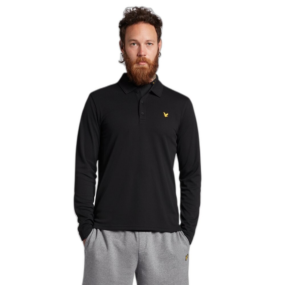 

Поло Lyle & Scott Tech Long, черный