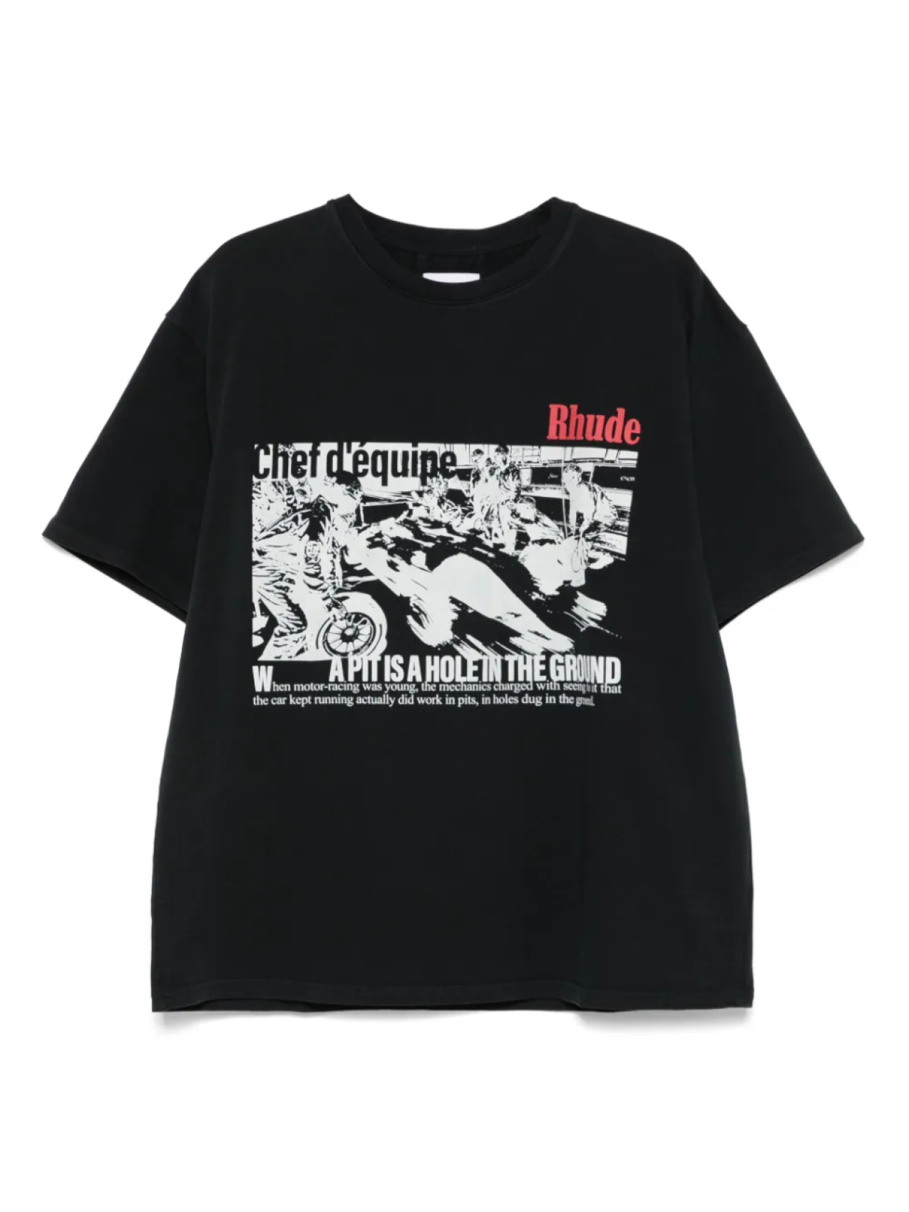 

Футболка Champions Du Monde RHUDE, черный