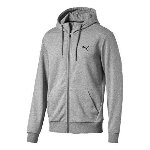 

Куртка casual hooded zipper cardigan jacket gray Puma, серый