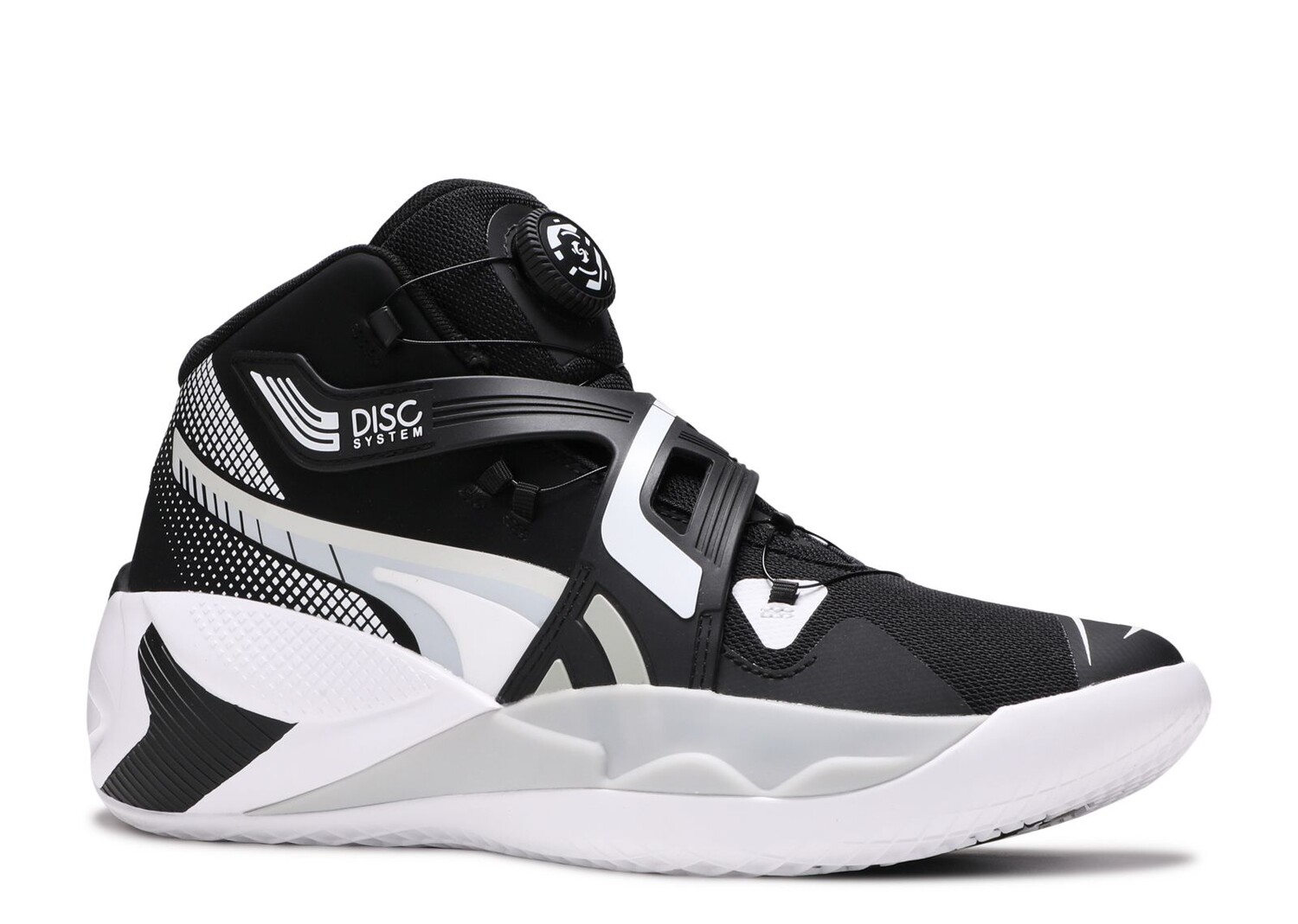 Кроссовки Puma Disc Rebirth 'Black Glacier Grey', черный — фото 2