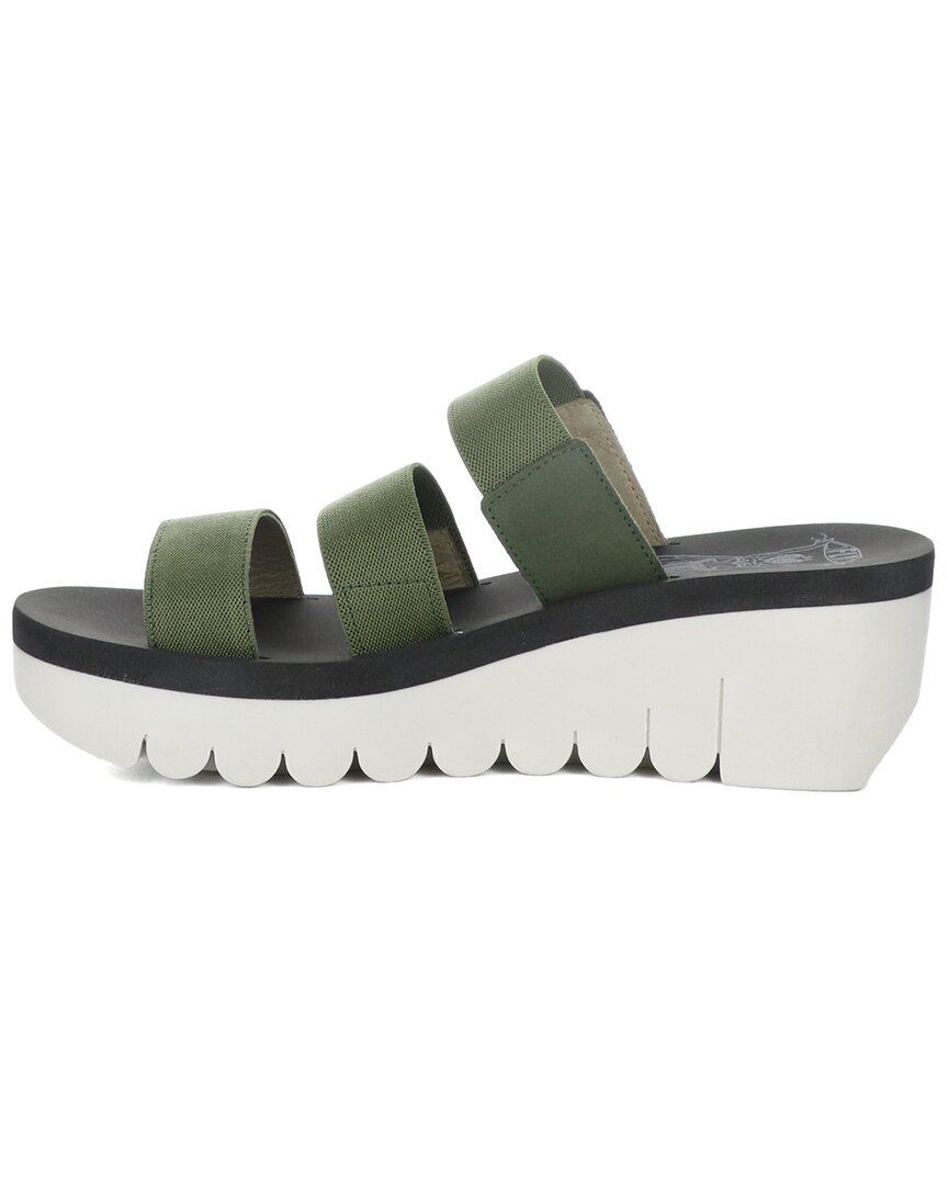 FLY London Yian Sandal, зеленый — фото 2