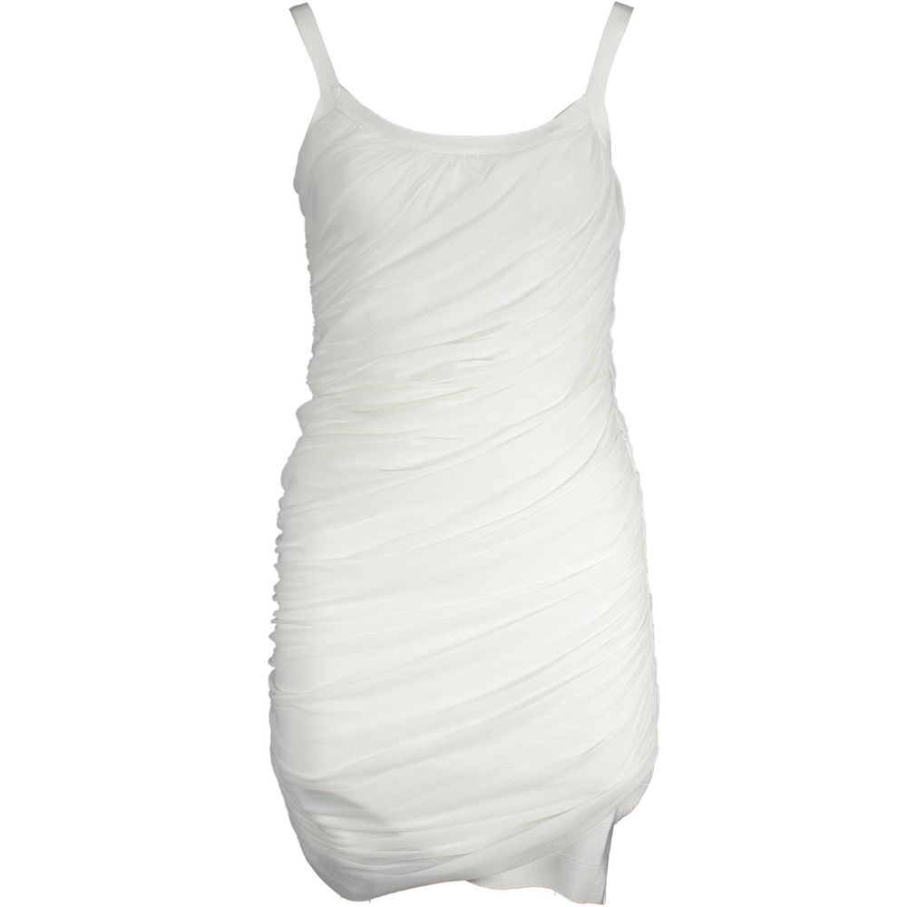 

Белое вискозное женское платье Marciano By Guess