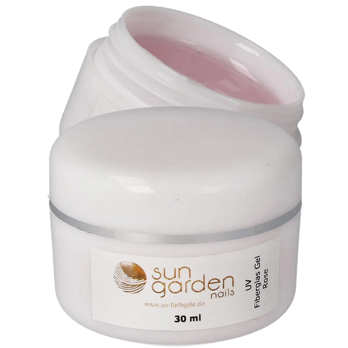 Набор УФ-гелей «Builder Gel Fibreglass Gel Rose Clear» 30 мл и «UV Cover Gel» 30 мл от Sun Garden Nails Sun Garden Nails — фото 4
