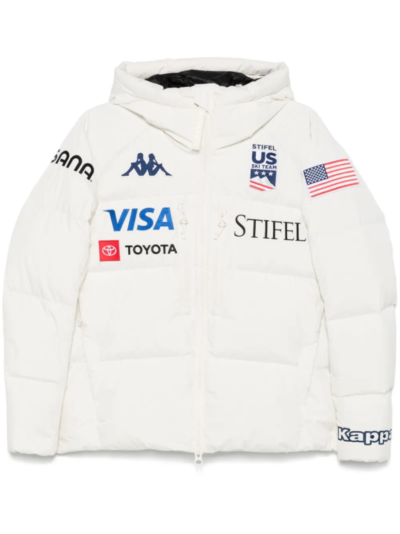 

Kappa лыжная куртка 6Cento 668C из коллаборации с US Ski Team, белый