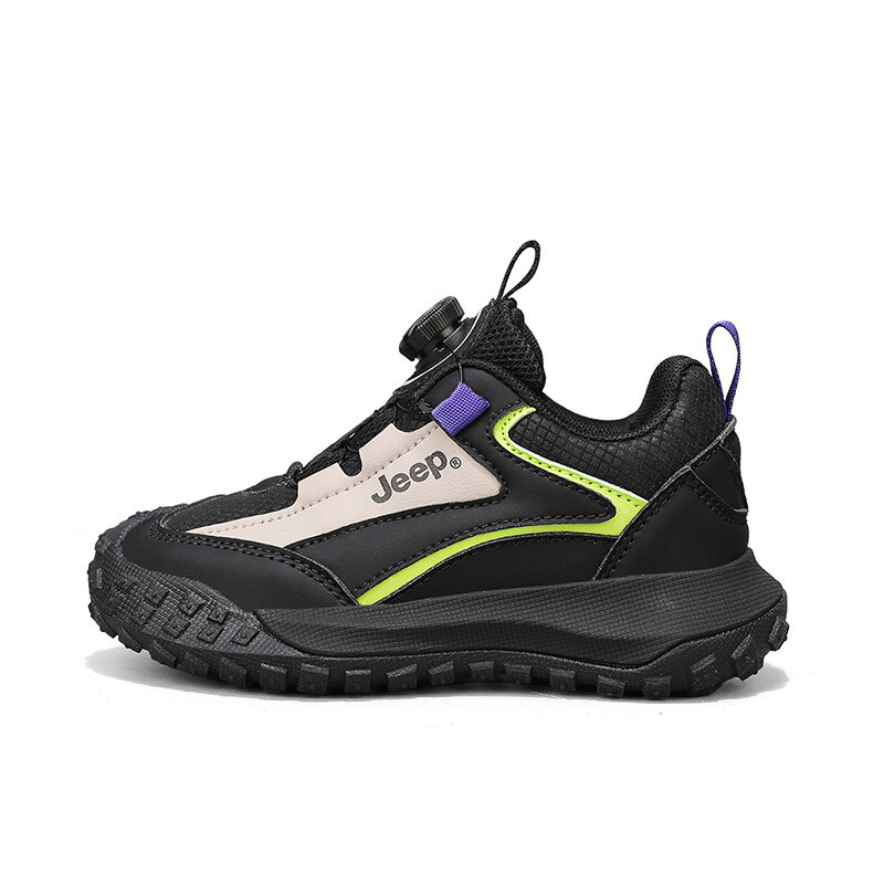 

Кроссовки Jeep Kids Lifestyle Shoes Kids Low-top Black, черный/бежевый