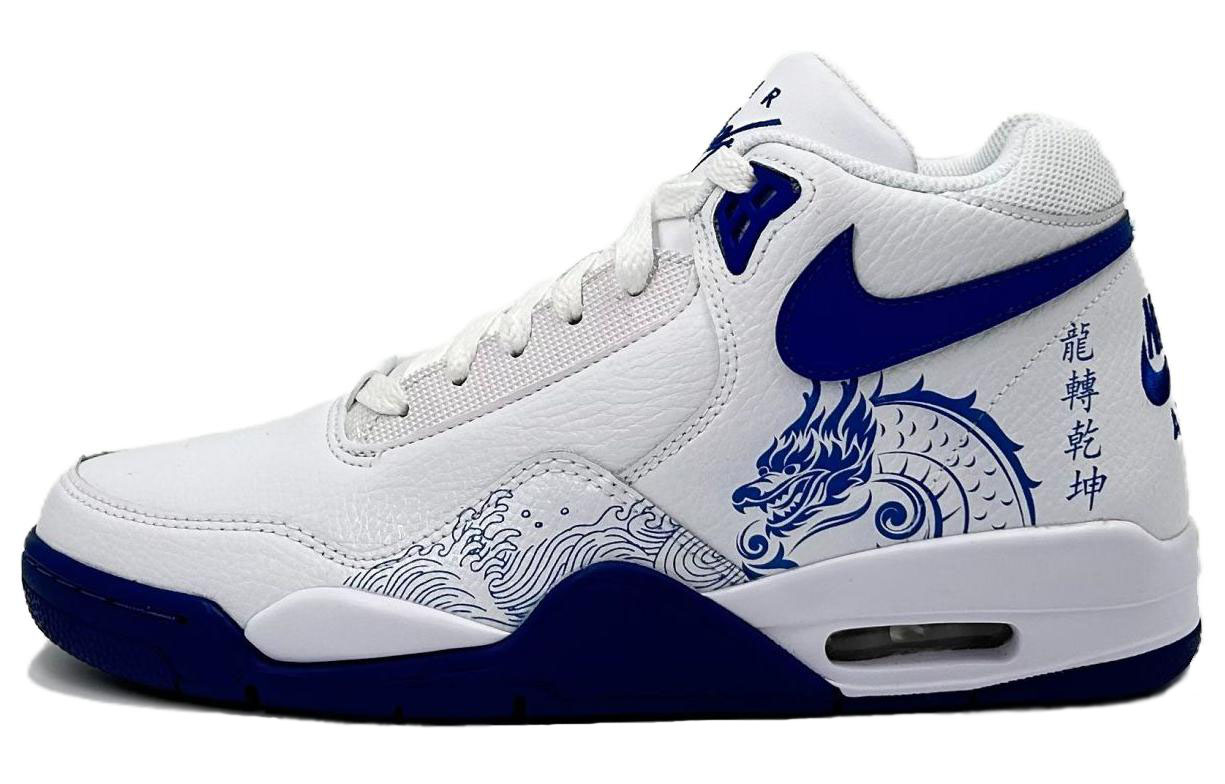 

Мужские баскетбольные кроссовки Nike Flight Legacy Vintage, Blue and white color