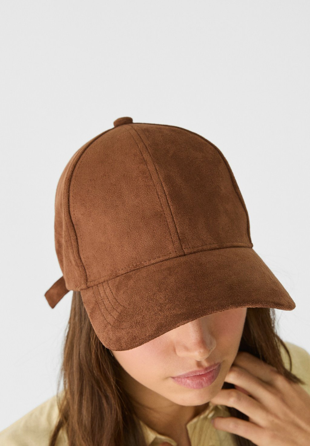 

Бейсболка Stradivarius, темно-коричневый