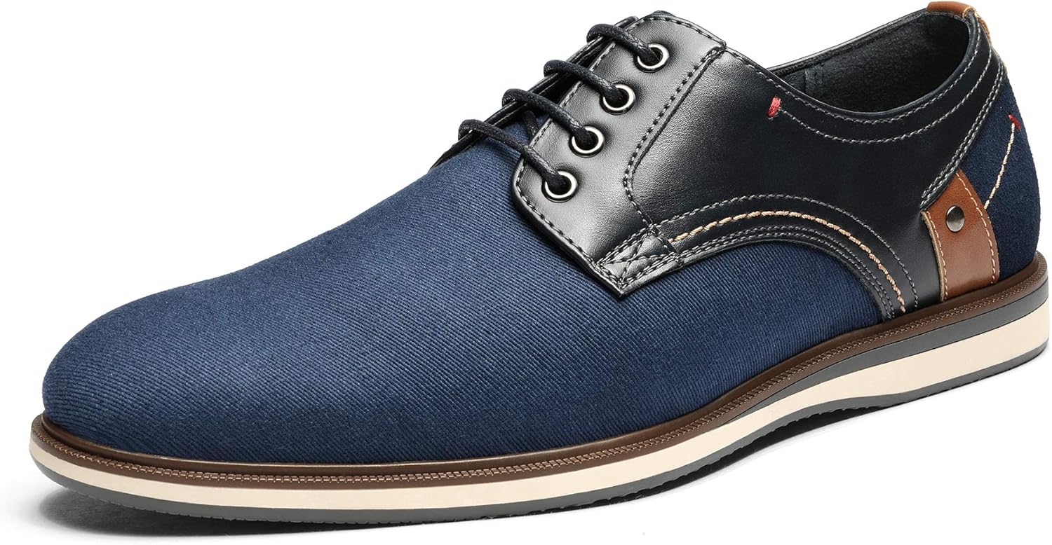 

Мужские классические туфли Bruno Marc, повседневные, деловые, оксфорды, темно-синий