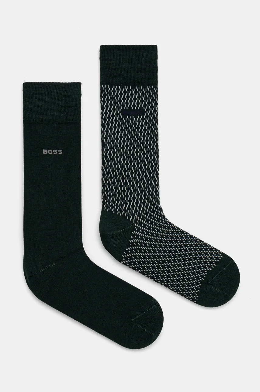

2 упаковки носков BOSS, зеленый