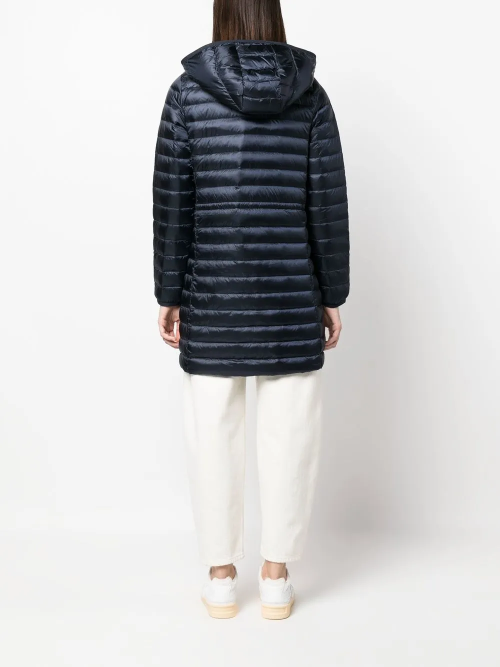 Пуховик Feminine Tommy Hilfiger, синий — фото 4