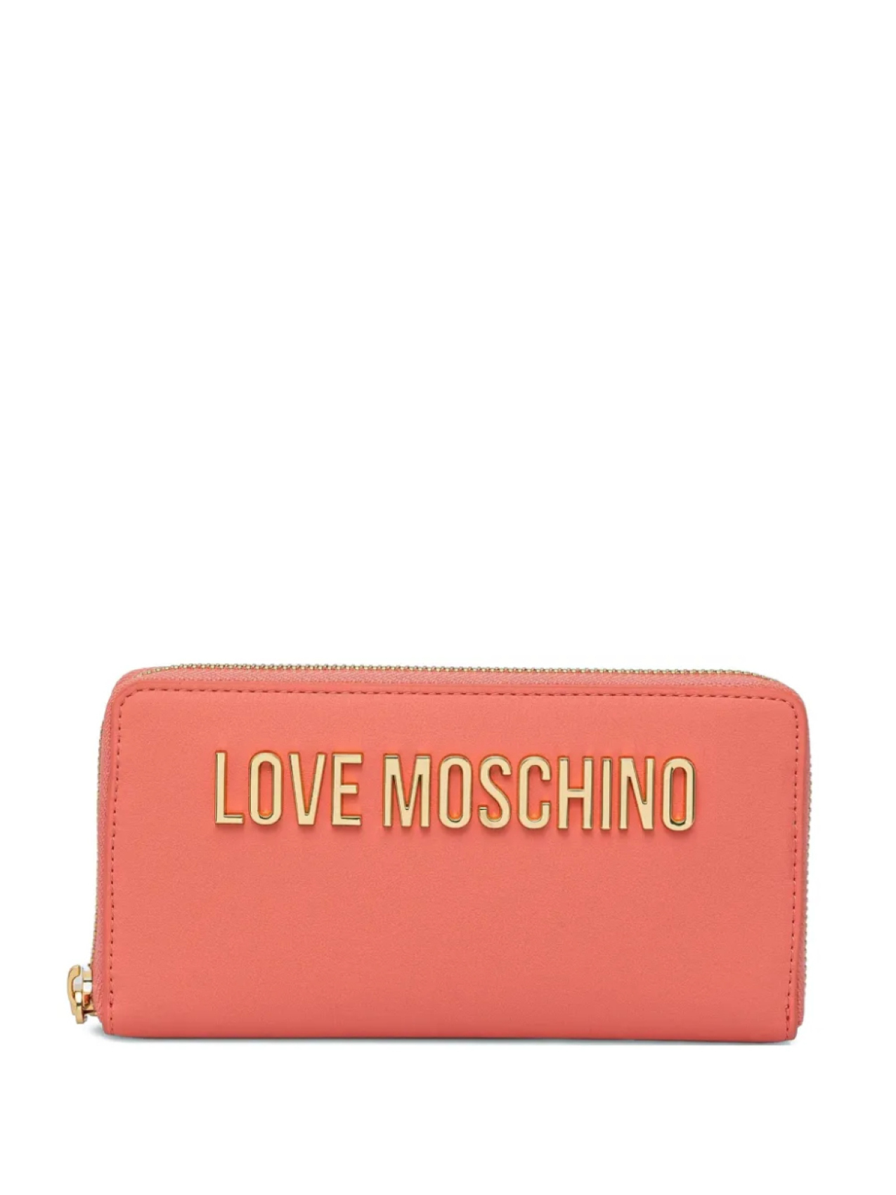 

Кошелек с логотипом Love Moschino, розовый