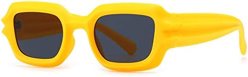 

Винтажные маленькие прямоугольные зеленые солнцезащитные очки для женщин, защита от УФ-излучения UV400, ретро-солнцезащитные очки с леопардовым принтом для мужчин MTZJH, 3