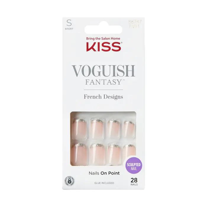 

Накладные ногти vogish fantasy uñas postizas Kiss, цвет bisous