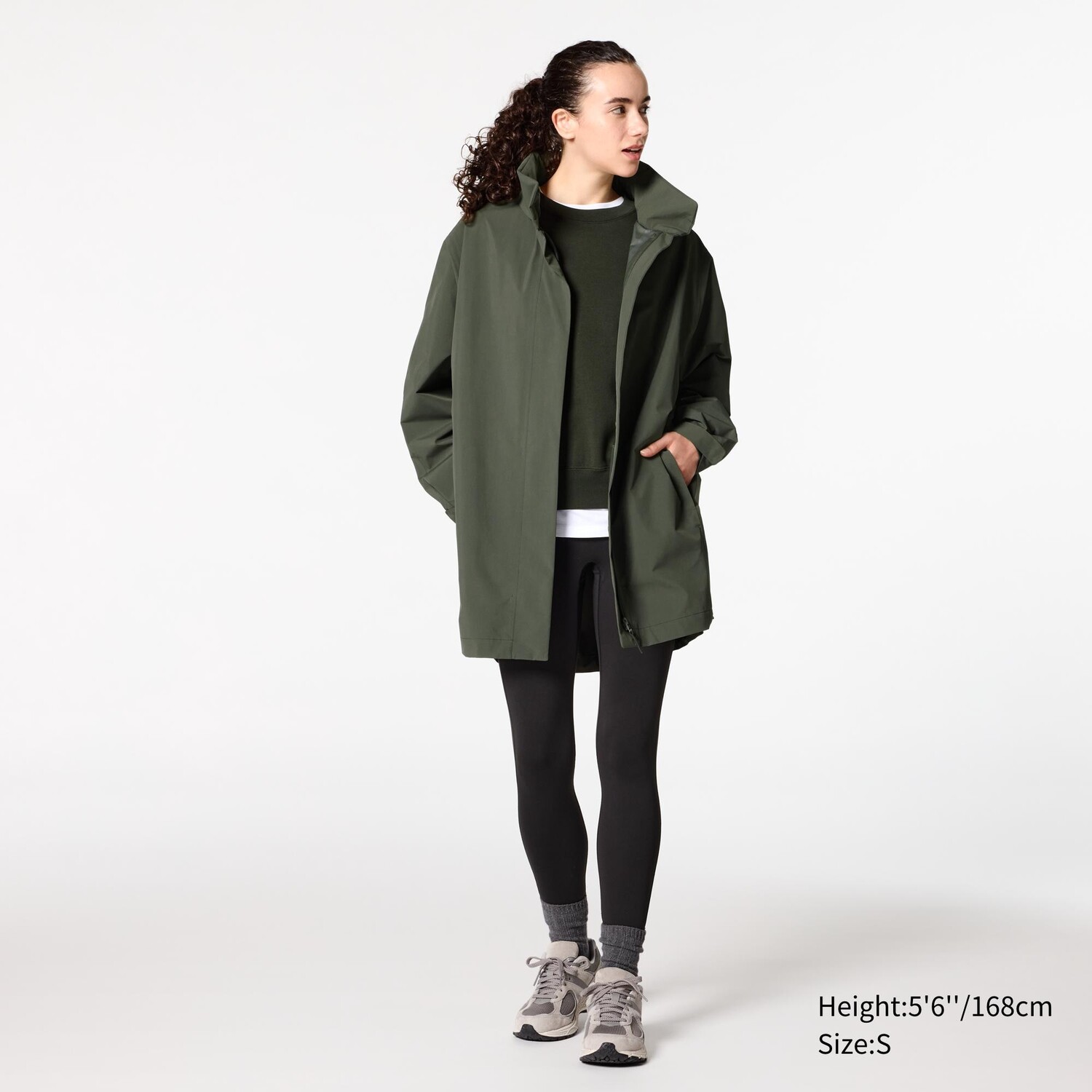 

БЛОКТЕХ пальто UNIQLO, оливковый