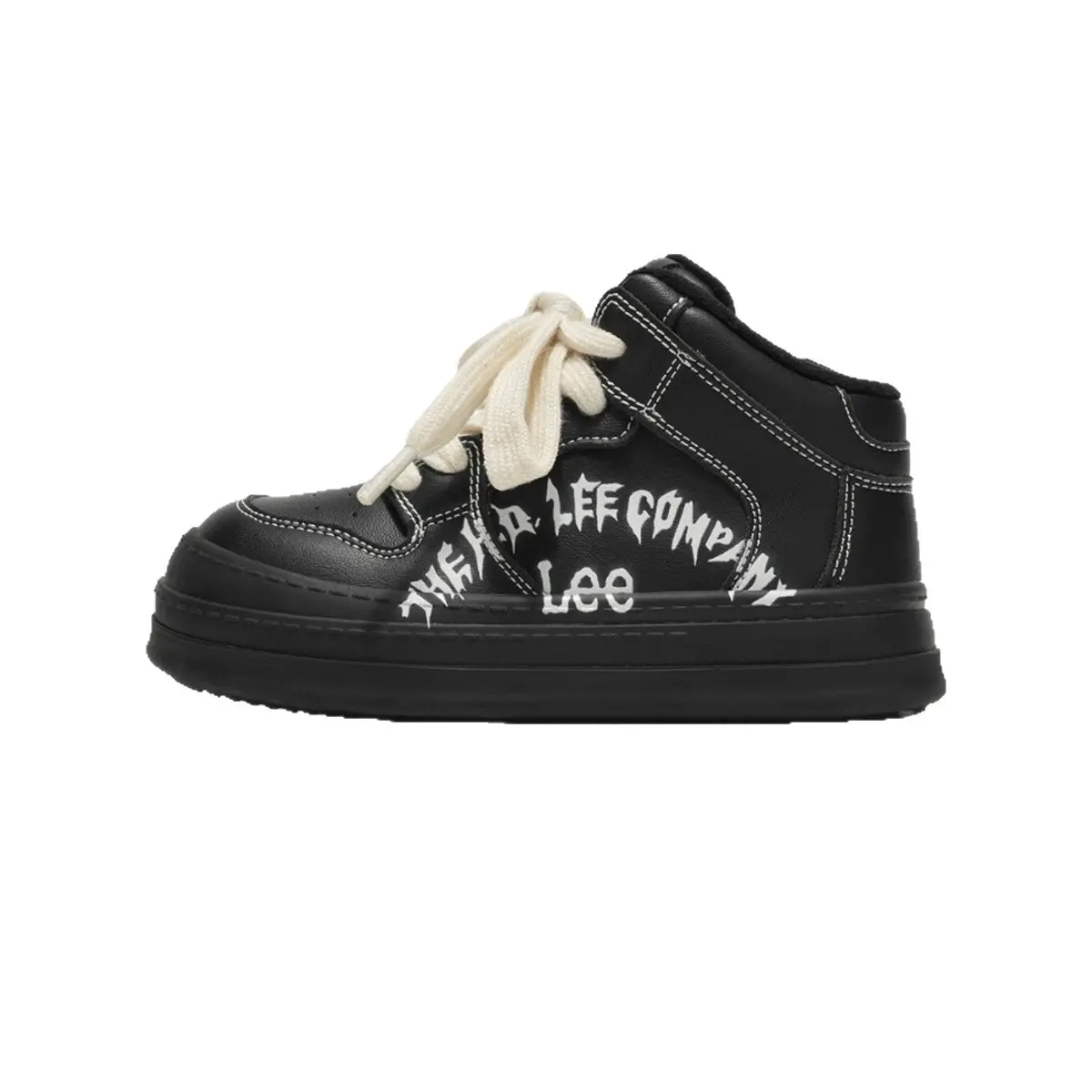 Lee Детские хлопковые туфли Black Kids'