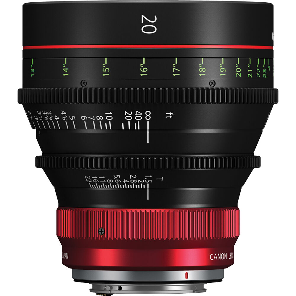 

Объектив Canon CN-R 20mm T1.5 LF Cinema Prime Lens (Canon RF)