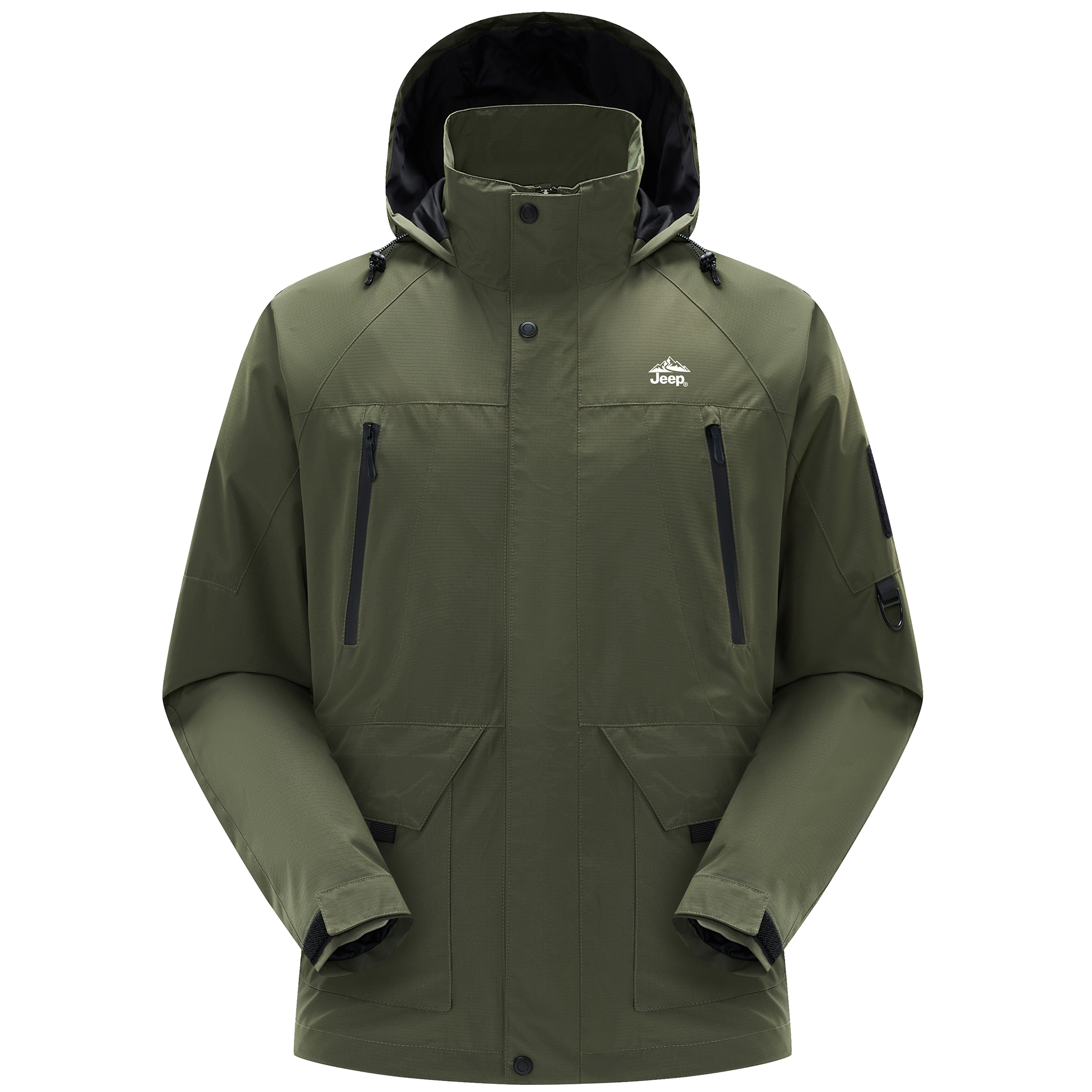 

Куртка Unisex Hooded Moderate Workwear Jeep, military зеленый