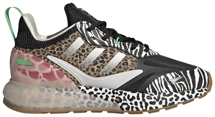

Кроссовки adidas ZX 2K Boost 2.0 J 'Leopard', черный