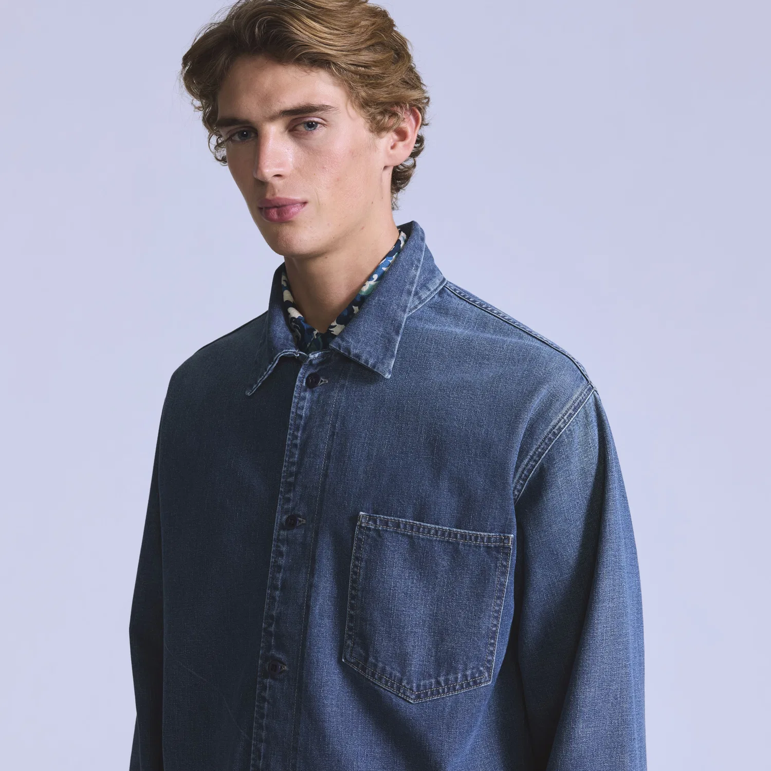 Рабочая рубашка Levi's, Medium Wash — фото 2