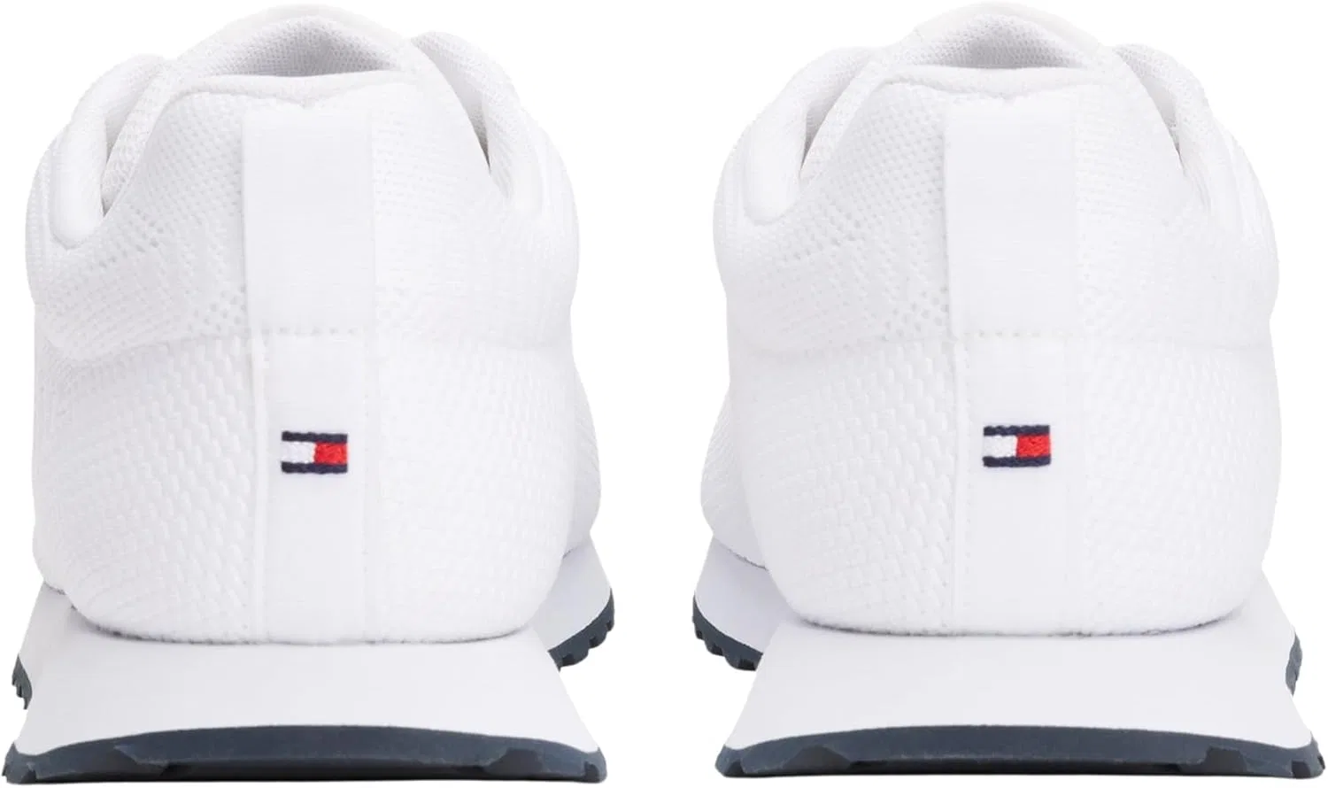 Мужские низкие кроссовки Tommy Hilfiger New Runner Eva Corpo Knit Fm0fm05648, White — фото 2