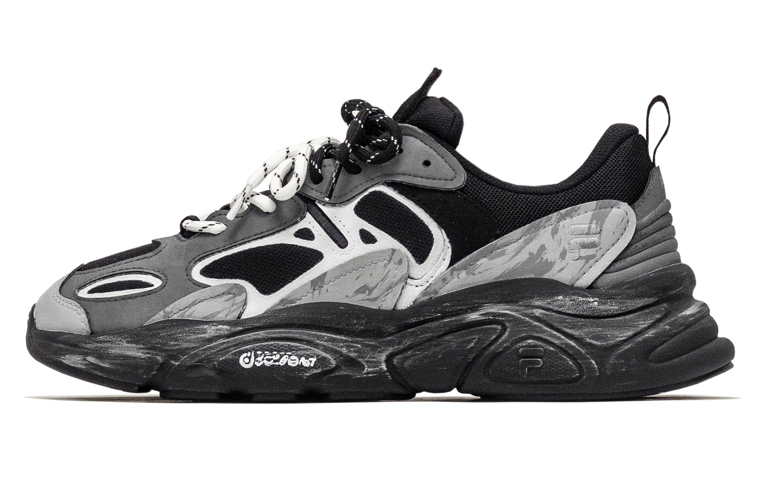 

Мужские повседневные кроссовки Mars 2 Storm низкие устойчивые к истиранию FILA, серый