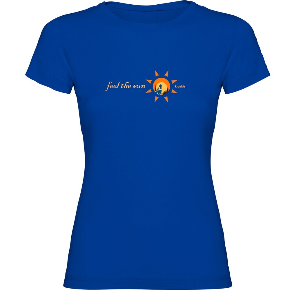 

Футболка с коротким рукавом Kruskis Feel The Sun, синий