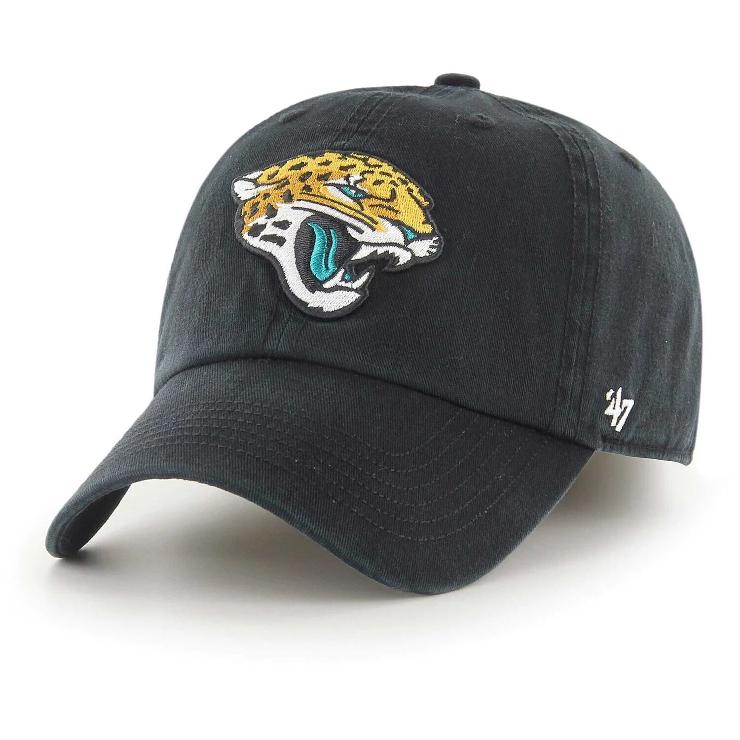 

Мужская черная регулируемая кепка с логотипом франшизы Jacksonville Jaguar '47