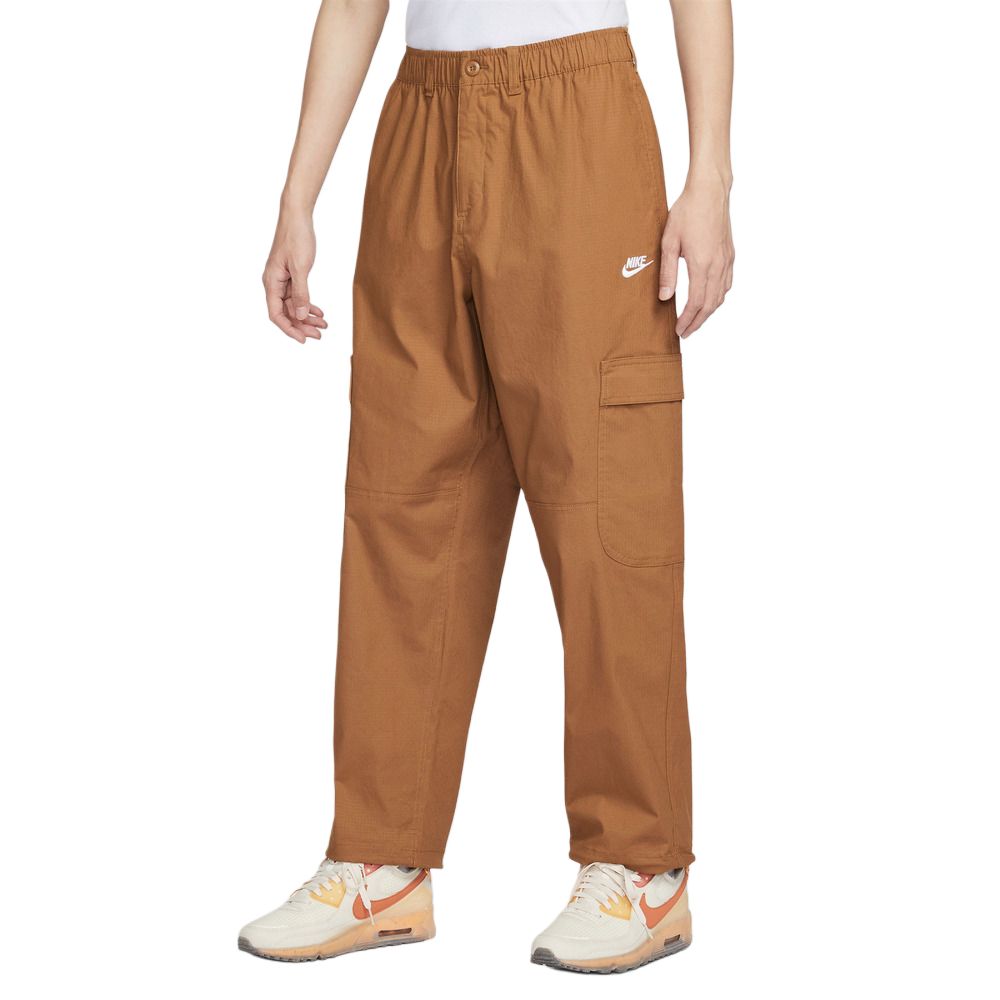 

Nike Мужские брюки-карго, коричневые, средней плотности