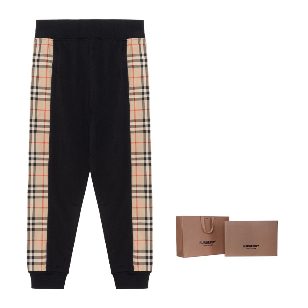 

Детские брюки Burberry, черный