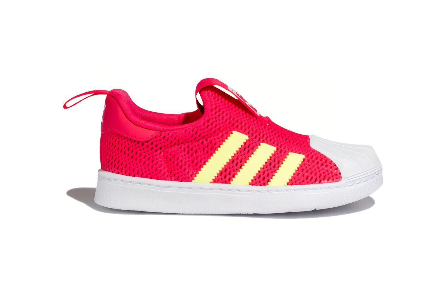 Кроссовки adidas originals Superstar Series Toddler Shoes TD Low-top Red/yellow/white — фото 2