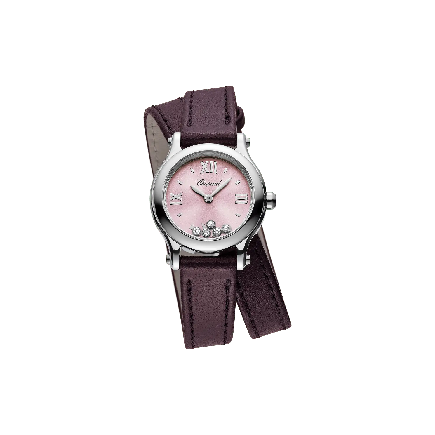 

Часы Chopard Happy Sport - 25 мм, кварц, lucent steel, бриллианты