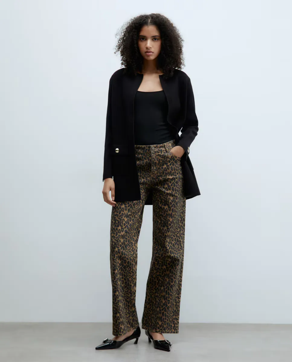 

Куртка с накладными карманами Sfera, черный