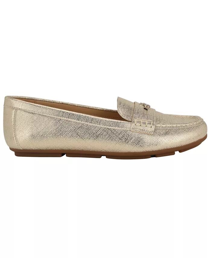 Женские туфли-лоферы Lassa Slip-On Flats Calvin Klein, золотой — фото 2