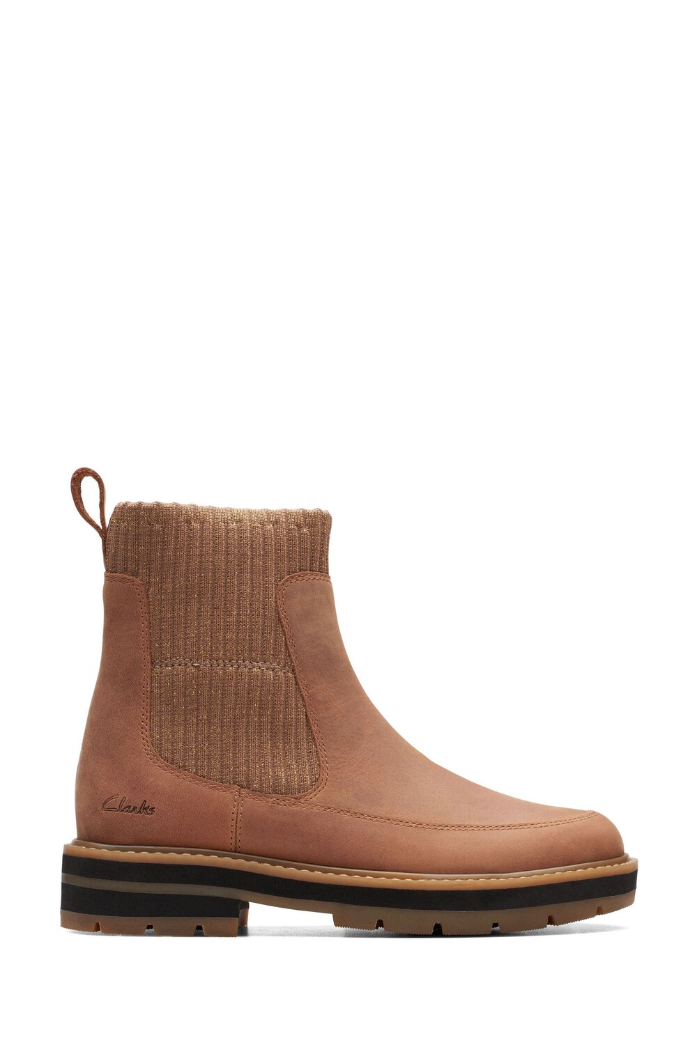 

Детские ботинки Multi Fit Прага Clarks, коричневый