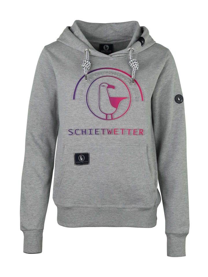

Толстовка SCHIETWETTER, цвет greymelange