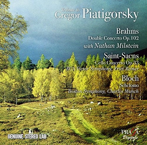 

CD диск Piatigorsky, Gregor: Tribute To Gregor Piatigorsky - Works By Brahms, Saint-Saens And Bloch