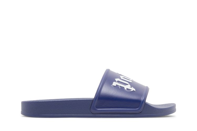 

Кроссовки Palm Angels Pool Slider Blue, синий